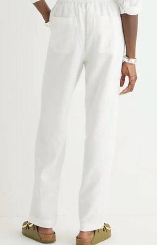 J.Crew NWT,  Seaside Pant in Linen Blend, Sz M