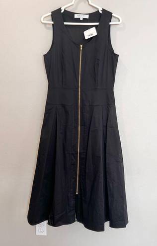 Hunter Bell NWT  Thompson Dress Size Medium /8 Black