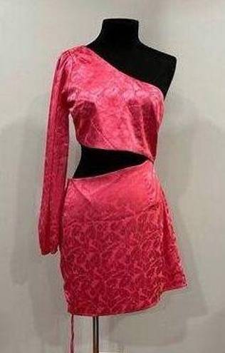 RUNAWAY THE LABEL  Floss Dress Pink Large L NWT