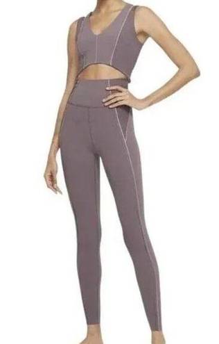 Nike  Yoga Luxe Dri-FIT Women's Infinalon Jumpsuit Size XS Cropped