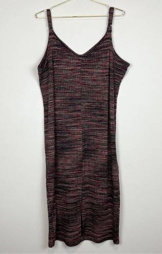 Torrid  Studio Spacedye Midi Stretch Knit Tank Dress Size 3 Plus Size 3X