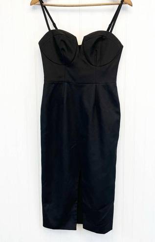 Yumi Kim NEW  Womens S Show Stopper Pencil Dress Black Structure LBD Classic