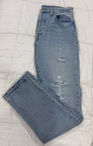 Levi’s Vintage 501 High waist Original Distressed Jeans 28