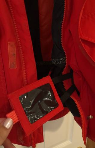 Burton Red Ski Coat 