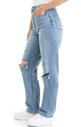 Tinseltown  Jeans Destroyed Straight Leg Womens 9 New