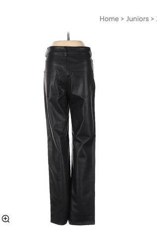 ZARA Faux Leather Pants