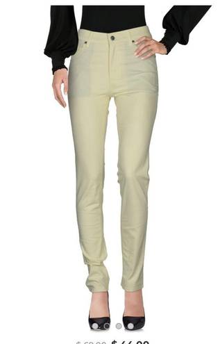 Cheap Monday  Pale Yellow Jeans