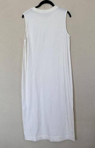 Everlane  The Organic Cotton Weekend Tank Dress Canvas Women white midi size S