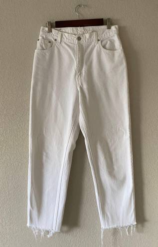 Levi’s Vintage 550 White Jeans