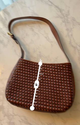 Relic Brown Leather Single Strap Shoulder Bag Midsize Purse