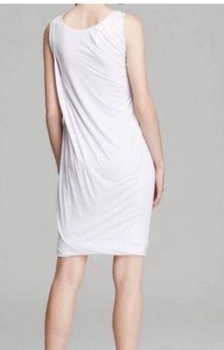 Vince  WOMENS SLEEVELESS DRAPED WHITE DRESS WHITE Grecian