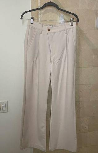 Abercrombie & Fitch Abercrombie cream trousers