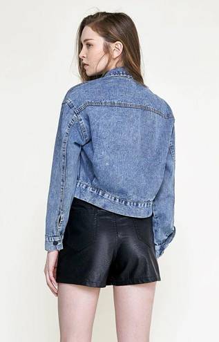 Vintage Blue J.ING  Light Weight Crop Denim Jacket