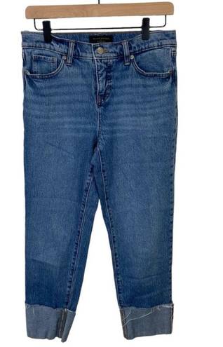 Banana Republic  Jeans Slough Wide Cuff Medium Wash High Rise Women’s Size 29/8