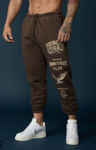 Young LA brown immortal joggers Size M