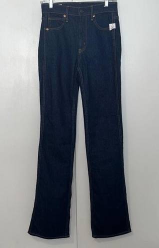 Gap NWT  High Rise Vintage Flare Stretch Denim Jeans Dark Wash 25 O Tall T
