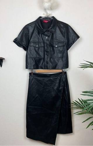 n:philanthropy  Arielle Shirt & Standon Skirt Black