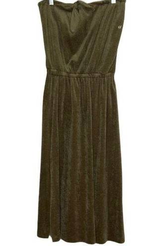 Oleg Cassini Vintage  Strapless Beach Dress