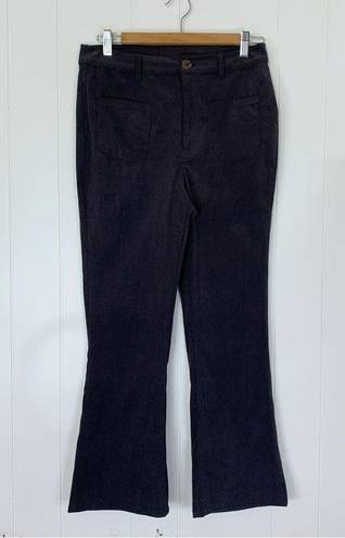 Harper  Grey Corduroy Flare Pants M