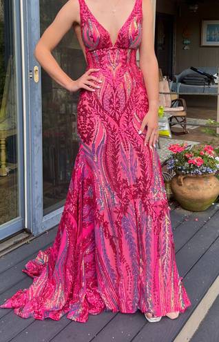 Jovani Pink Prom Dress