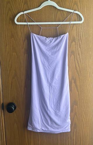 Day & Night Lavender Bodycon Mini Dress  Size Medium