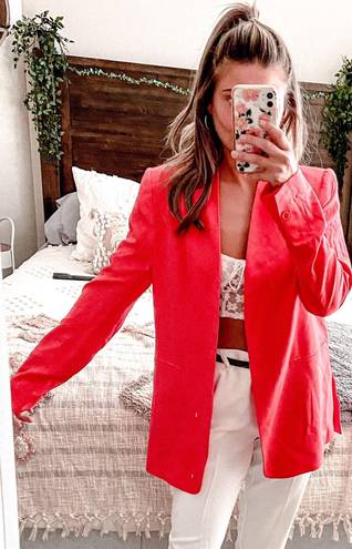 Kenneth Cole Bright Pink Blazer 