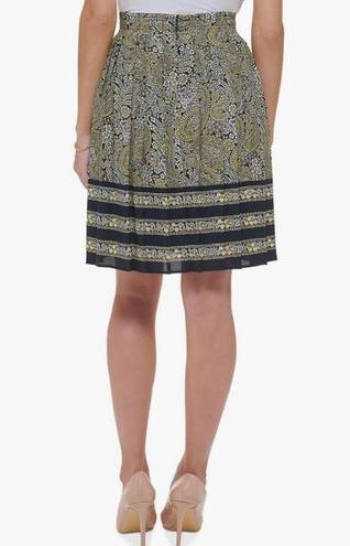 Tommy Hilfiger  Paisley Knee Pleated Skirt, Size 12, New with Tag