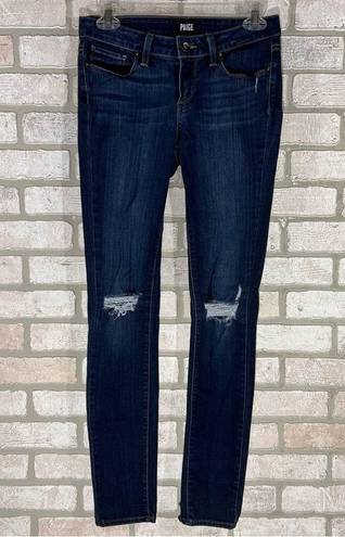 Paige  Verdugo Ultra Skinny Jeans in Aveline Destructed Wash Size 26