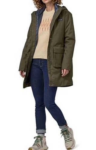 Patagonia  Olive Pine Bank 3-in-1 Parka Jacket