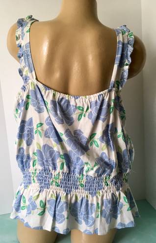 Draper James Floral Halter Top, XXL 