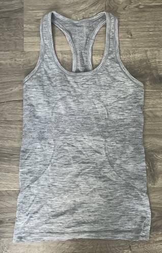 Lululemon Gray Swiftly Tech Tank