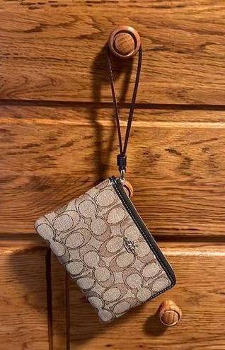 Coach Brown  Wristlet