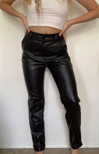 Missguided Faux Leather Pants