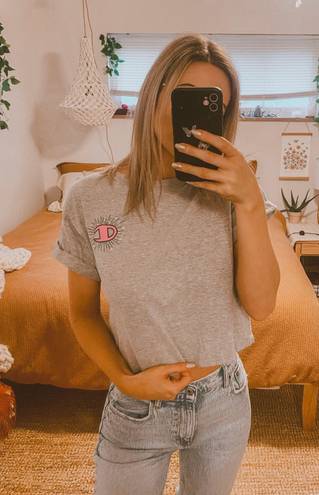 Champion Grey Cropped  Tee