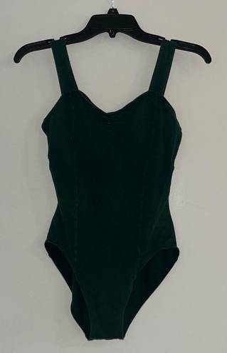 Capezio green princess tank leotard