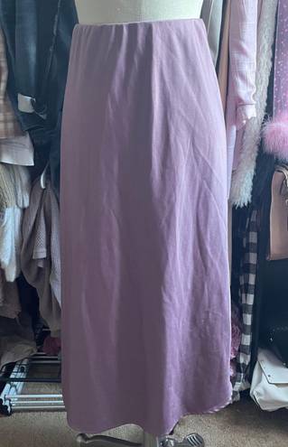 A New Day Satin Mauve Lilac Skirt