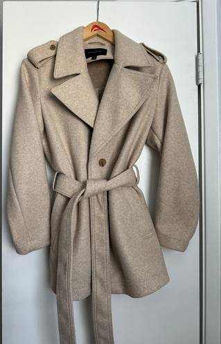 Banana Republic Beige Peacoat