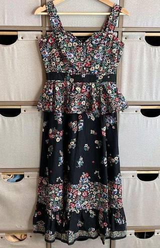 Hunter Bell  Lacey floral midi dress NWT