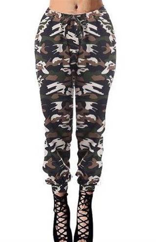 Zanzea Camouflage Jogger Pants