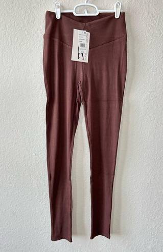 Naked Wardrobe NWT  Chocolate Brown The Snatched In Leggings