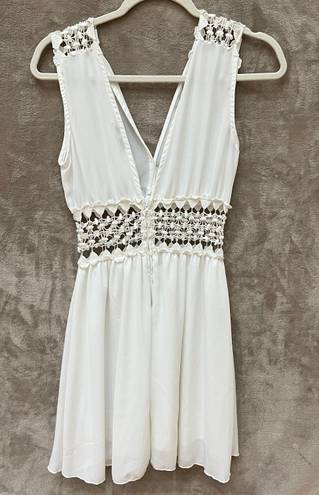 Charlotte Russe White Mini Dress