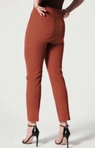 Spanx NWT  On-the-Go Ankle Slim Straight Pant IN Bronze Glow