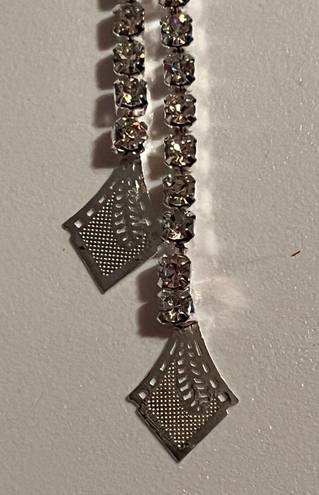 The Row Rhinestone Double Dart Earrings