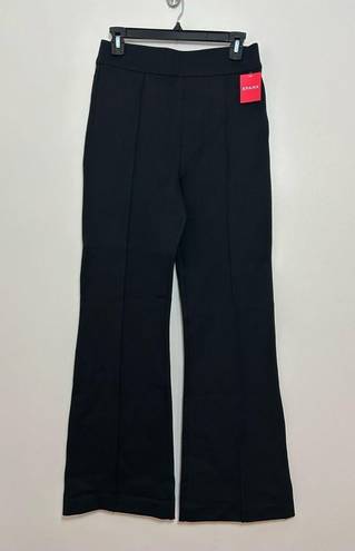 Spanx NWT  Perfect Pant High Rise Flare Pant Size Medium Black Ponte 20252R