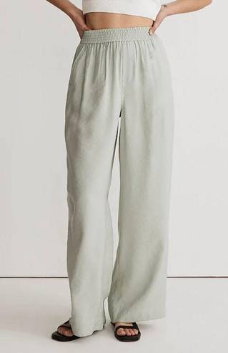 Madewell NWT  Sage Mint Carley Softdrape Wide Leg Pants Size XXS