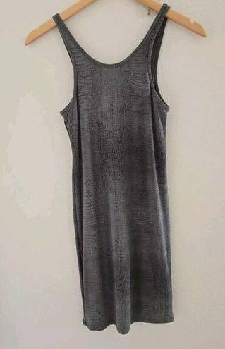 Indah  Body Bodycon Dress Sz 1 Small NWOT Sleeveless Modal Stretch Snake Pattern