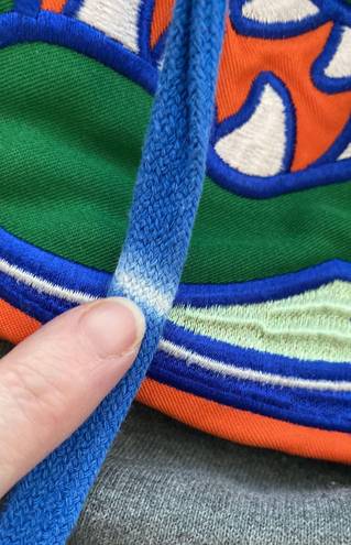 E5 Florida Gators hoodie drawstring kangaroo pocket embroidered gator Sz large