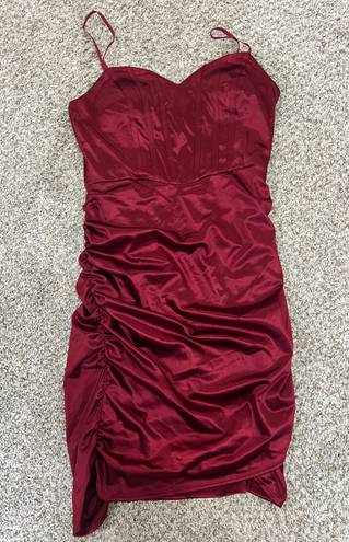 Macy's Red Formal Dress