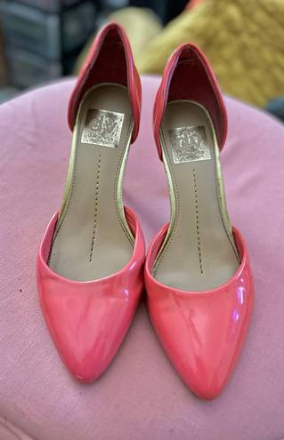 DV by Dolce Vit a Pamona - Cherry Patent Stella Heels - Size 6