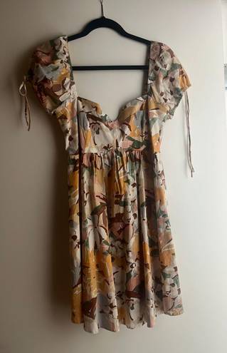 Abercrombie & Fitch  floral baby doll dress